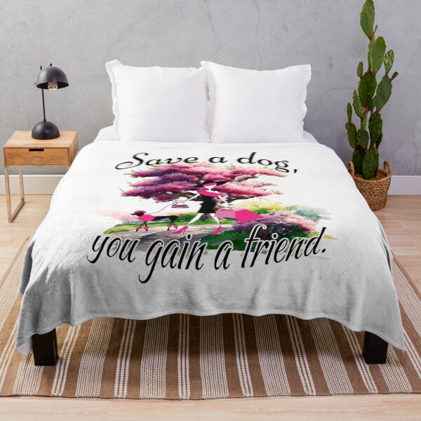 Item preview, Save a dog, you gain a friend. designed and sold by EvaKlein68.
