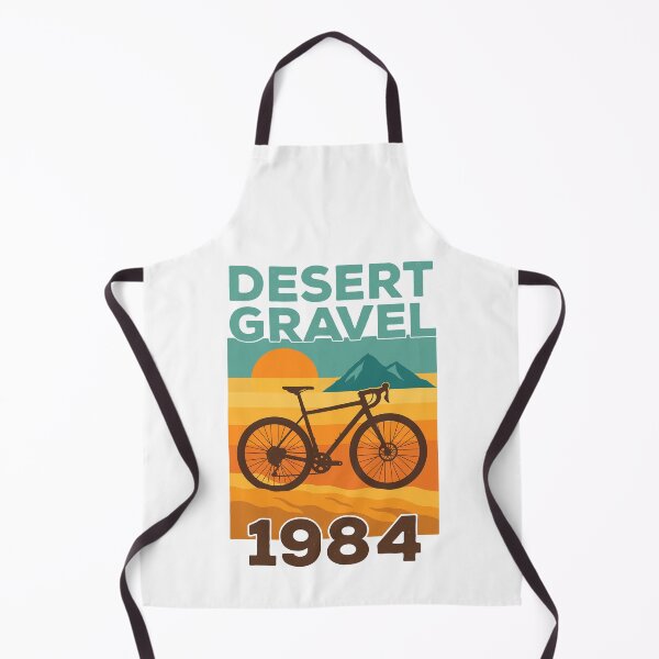 Artikelvorschau, Desert Gravel 1984 Abenteuer-Radsport-Kunstwerk entworfen und verkauft von Qbi Cycle & Co. – Cycling Apparel & Accessories.
