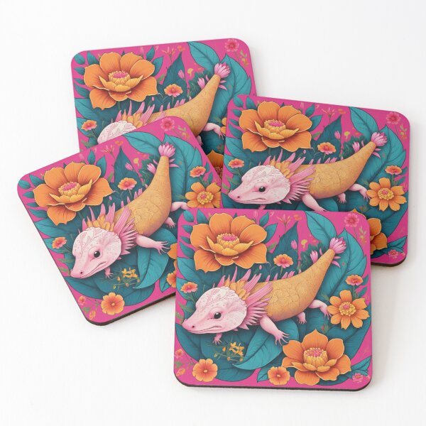 Item preview, Golden Axolotl Mexican Spirit designed and sold by VIRALOOP.