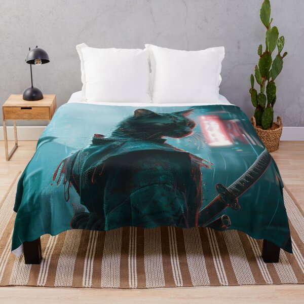 Item preview, Rain-Slick Ronin: Nine Lives designed and sold by ArgentoArt.