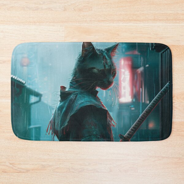 Item preview, Rain-Slick Ronin: Nine Lives designed and sold by ArgentoArt.