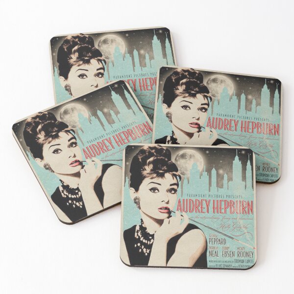 Item preview, Audrey Hepburn Vintage Breakfast at Tiffany’s designed and sold by SolarOdd.
