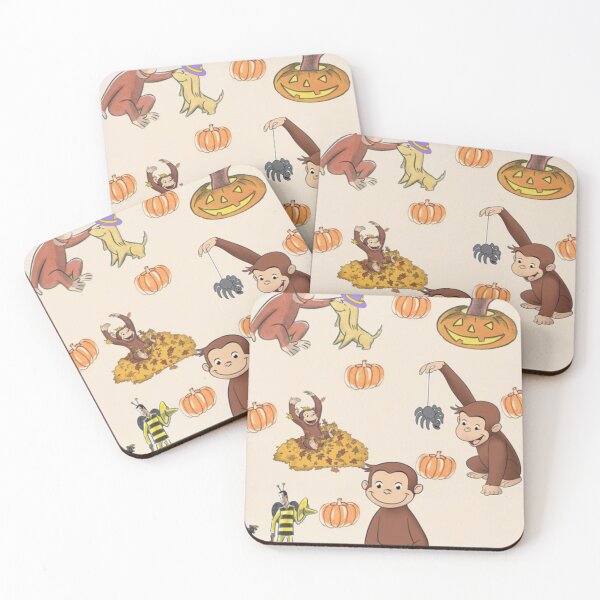 Item preview, Fall Curious George  designed and sold by Shars-creations.