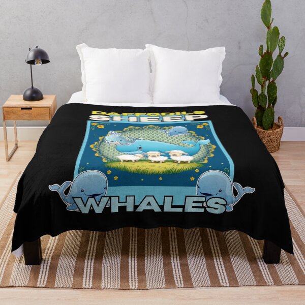 Item preview, DAFFODILS SHEEP AND WHALES designed and sold by BandM Jos-Wilias.