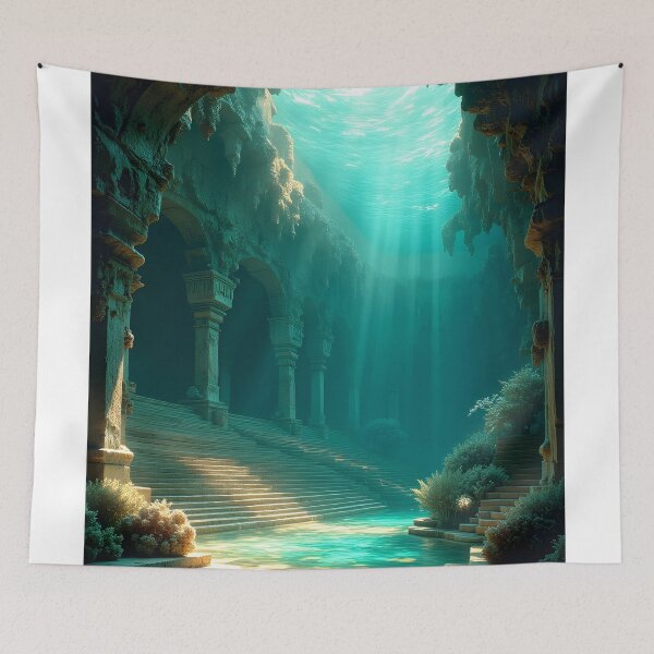 Item preview, The Sunken Sanctuary designed and sold by oanaunciuleanu.