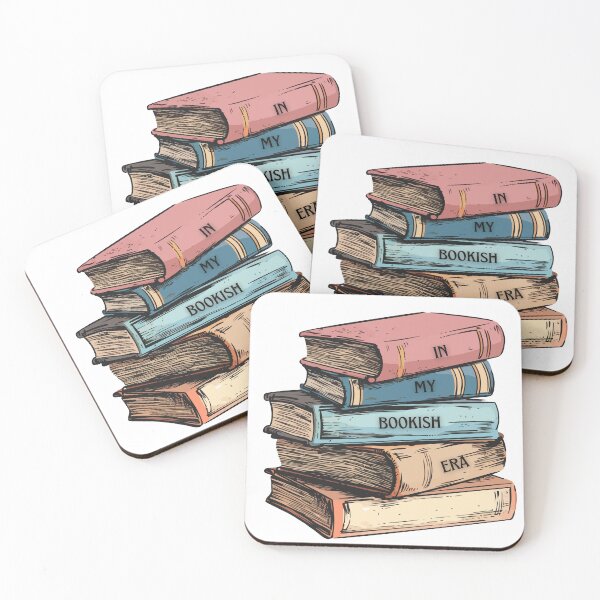 Item preview, In My Bookish Era – Cute Stack of Books Design designed and sold by CloverBend.