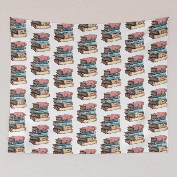 Item preview, In My Bookish Era – Cute Stack of Books Design designed and sold by CloverBend.
