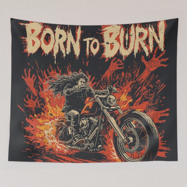 Item preview, Born To Burn designed and sold by Jurand  Creations.