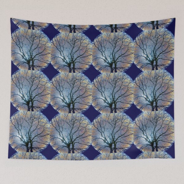 Item preview, Winter beech, Bridlington, vignette coloured sky edit designed and sold by paulboizot.