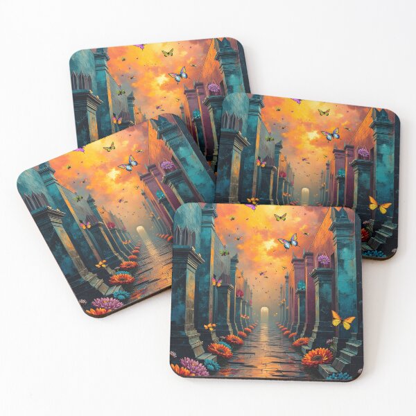 Item preview, Pathway to the Butterfly Realm designed and sold by oanaunciuleanu.