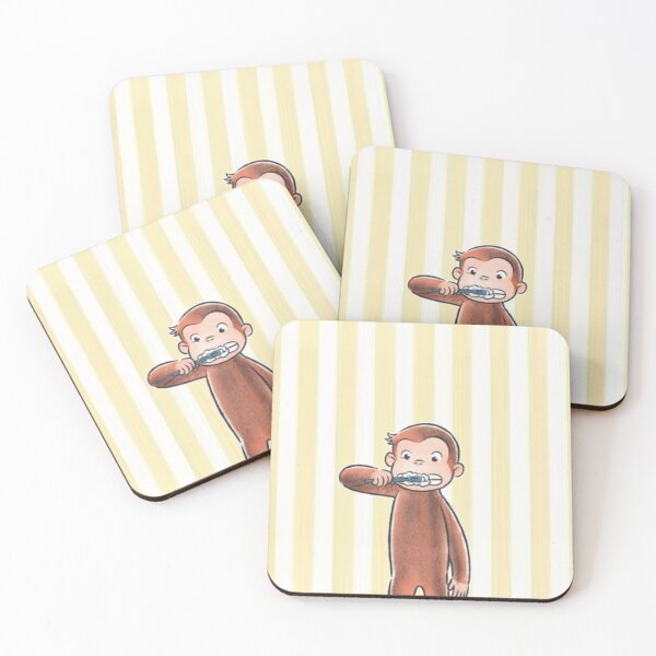 Item preview, Curious George Brushing His Teeth designed and sold by Shars-creations.