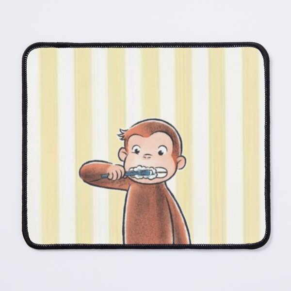 Item preview, Curious George Brushing His Teeth designed and sold by Shars-creations.