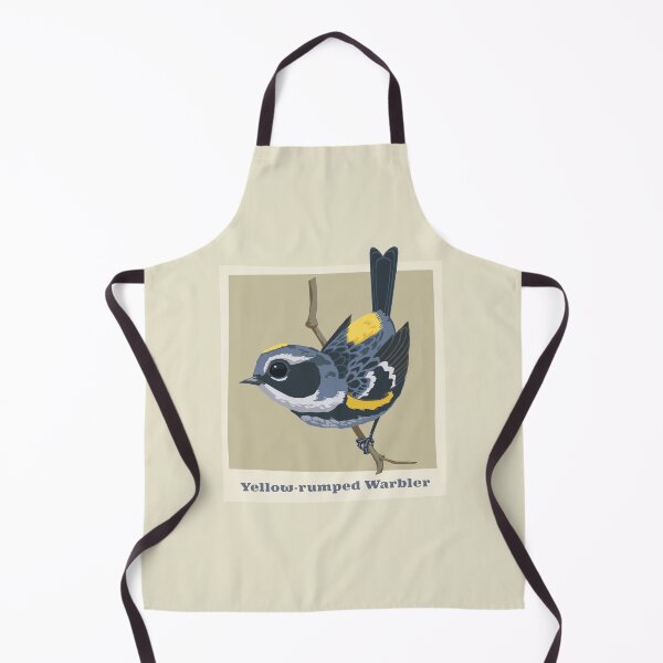 Item preview, Yellow-rumped Warbler Cut Paper Design designed and sold by Brad Sneed Studio.