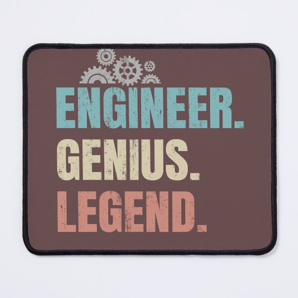 Item preview, Engineer, Genius, Legend Distressed Vintage Style designed and sold by Nafiul.