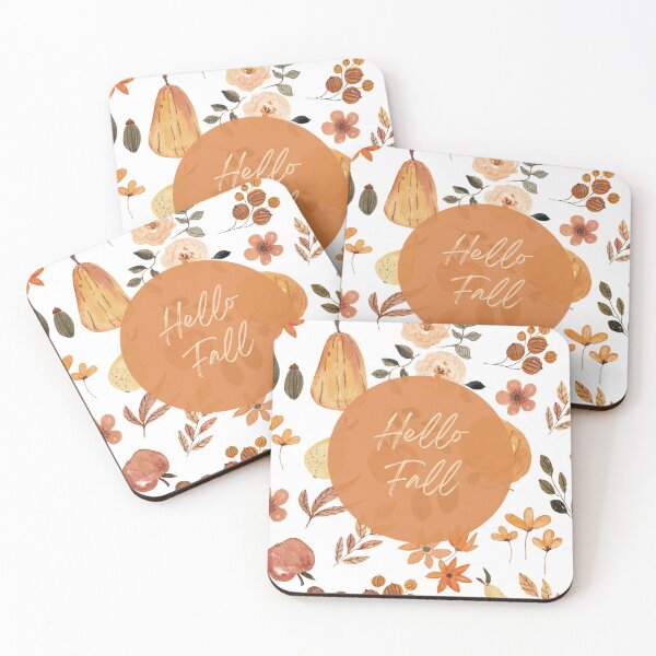 Item preview, Farmhouse Fall Harvest – Pumpkins, Apples, Pears & Flowers designed and sold by CloverBend.