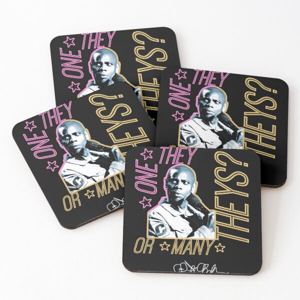 Item preview, Dave Chappelle: *One* They Or *Many* Theys? designed and sold by Geek Gobbledygook.