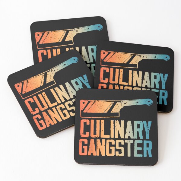 Item preview, Culinary Gangster: Chef Cleaver Funny Cooking Design designed and sold by ChaaiTee.