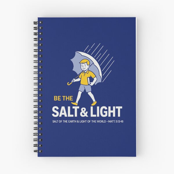 Item preview, BE THE SALT & LIGHT - MATTHEW 5:13-16 - Christian Bible Verse designed and sold by Glory After Tears.
