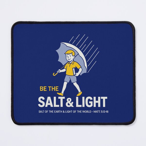Item preview, BE THE SALT & LIGHT - MATTHEW 5:13-16 - Christian Bible Verse designed and sold by Glory After Tears.