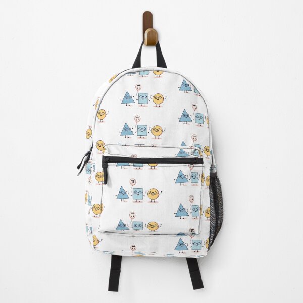 Item preview, Happy Geometric Friends – Cute Math Shapes" designed and sold by Byarasstudio.