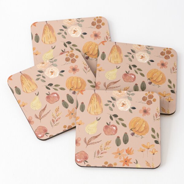 Item preview, Farmhouse Fall Harvest – Pumpkins, Gourds, Apples & Flowers designed and sold by CloverBend.