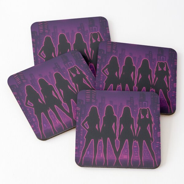 Item preview, Neon Queens – Black & Pink Energy designed and sold by storeAC.