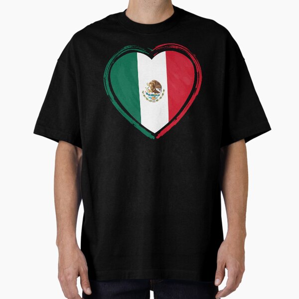 Item preview, Mexican Flag Heart designed and sold by ivotee.