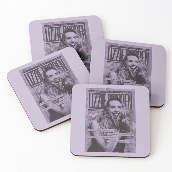 Item preview, 'LIZZIE' (Lauren Drew) Newspaper design designed and sold by Stagey Aesthetics.