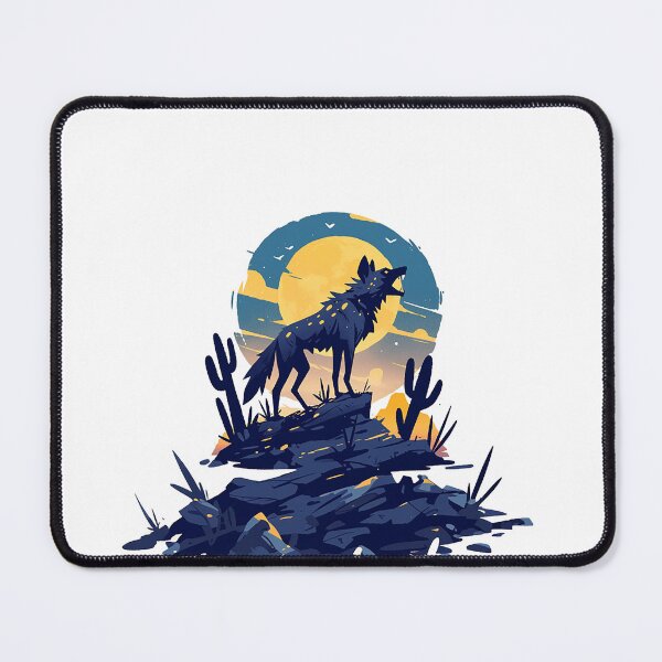 Item preview, Hyena Howling at Desert Moon designed and sold by Christian Weiss.