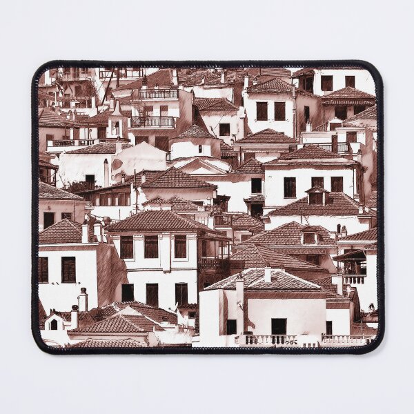 Item preview, Houses and roofs, Skopelos 5, pencil effect designed and sold by paulboizot.