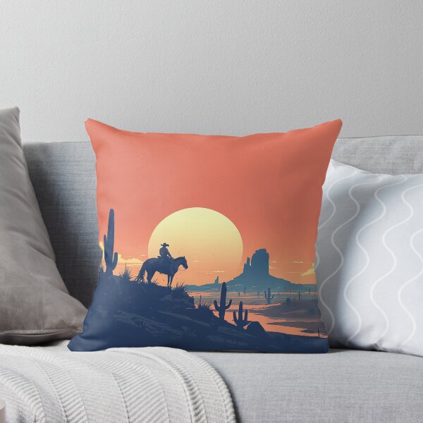 Item preview, Vaquero at Desert Sunset designed and sold by Christian Weiss.