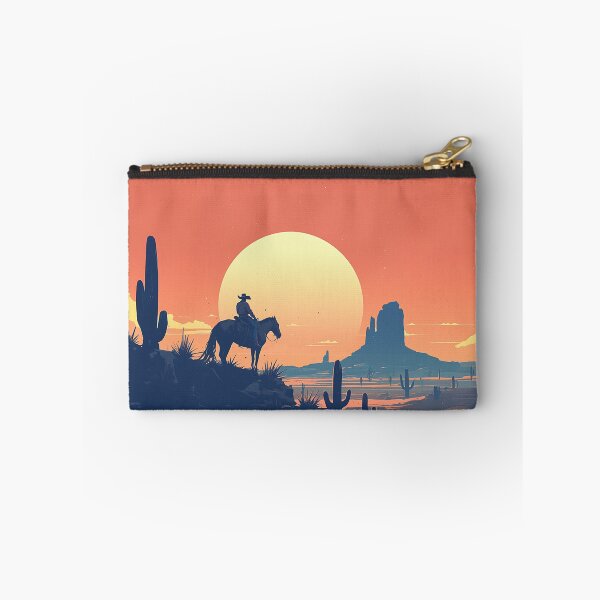 Item preview, Vaquero at Desert Sunset designed and sold by Christian Weiss.