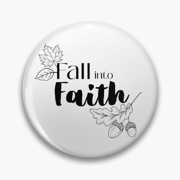 Item preview, Fall into Faith | Christian Autumn Inspirational Art designed and sold by PsandQsDesigns.