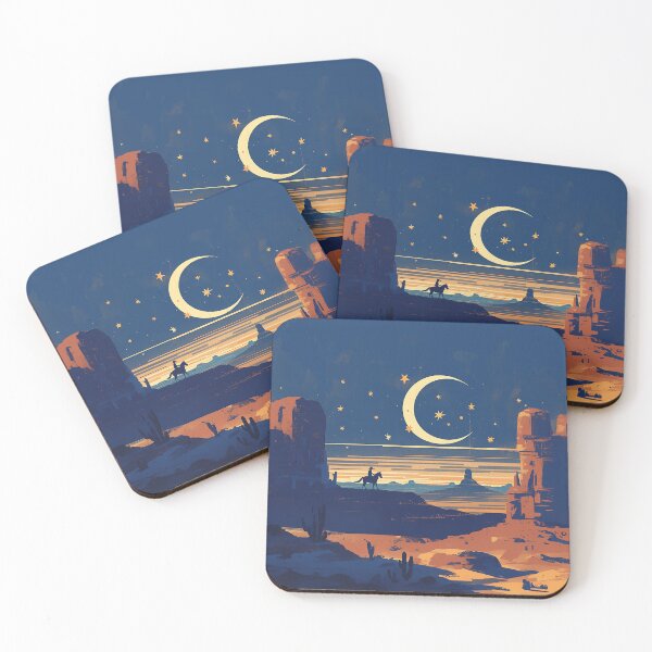 Item preview, Midnight Ride Beneath Crescent Moon designed and sold by Christian Weiss.