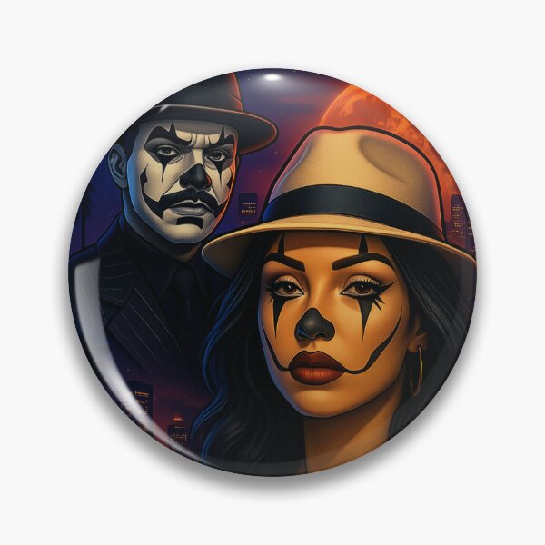 Item preview, Lowrider For Life – Chicano Style Payasa & Payaso Art T-Shirt designed and sold by DyfunctionalTee.