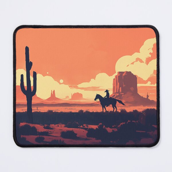 Item preview, Rider Crossing Desert Horizon designed and sold by Christian Weiss.