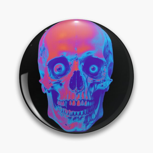 Item preview, Bloodshot Eyed Skull For Creepy Halloween Energy Run designed and sold by e-camelleone.