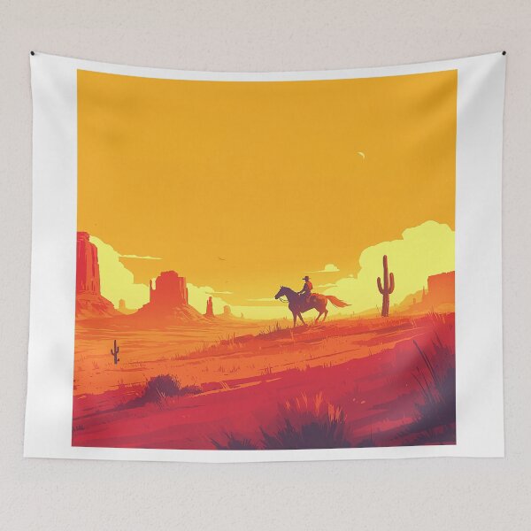 Item preview, Golden Desert Rider at Dusk designed and sold by Christian Weiss.