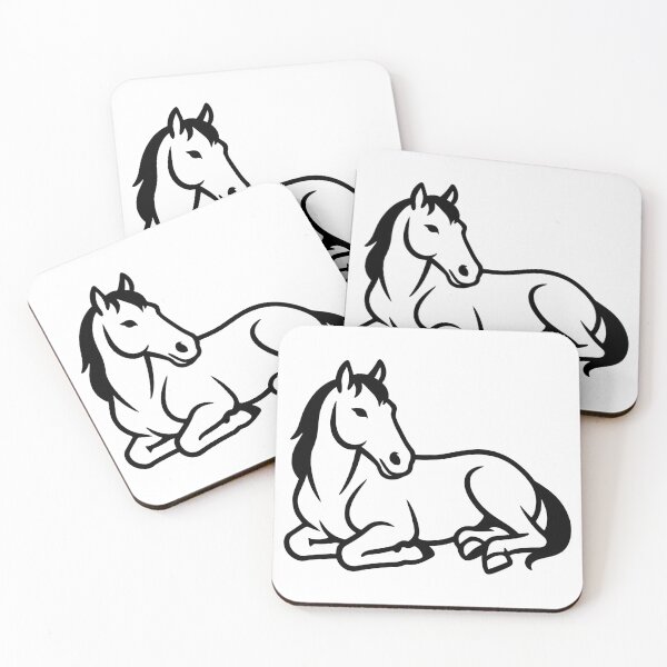 Item preview, Horse Laying Down designed and sold by theartfulaspie.