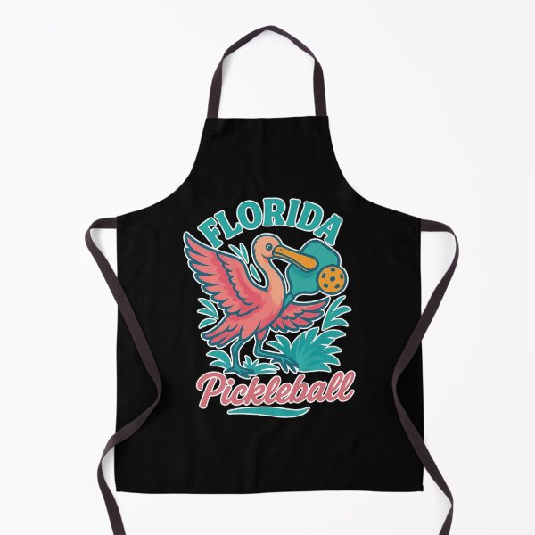 Item preview, Florida Pickleball Roseate Spoonbill Design designed and sold by Graphics4X.