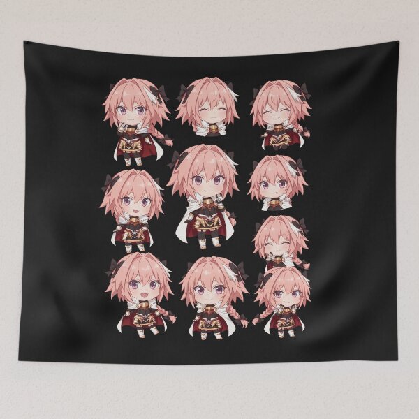 Artikelvorschau, Astolfo – Süßes FGO Fate Chibi Pack entworfen und verkauft von MikaseSan.