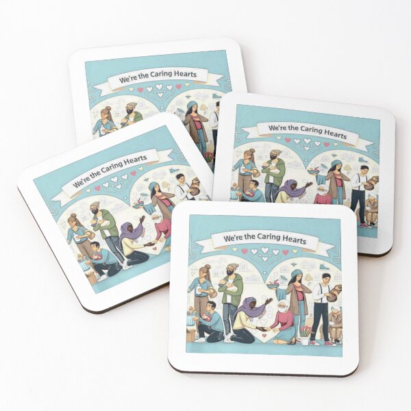 Item preview, We're the Caring Hearts designed and sold by OneWorldShop.