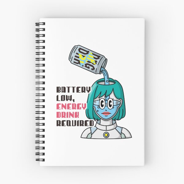 Item preview, Fueled by Energy Drinks | Funny Caffeine Addict Women Design designed and sold by P-L-Sardines.