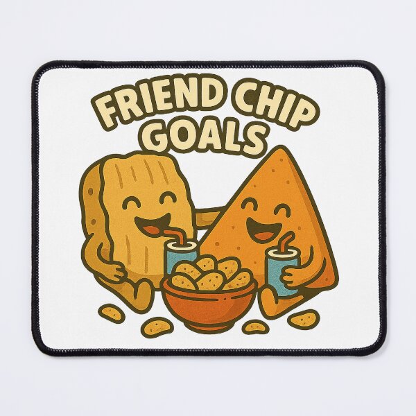 Item preview, Friend Chip Goals – Funny Potato Cartoon designed and sold by Tater Tales.