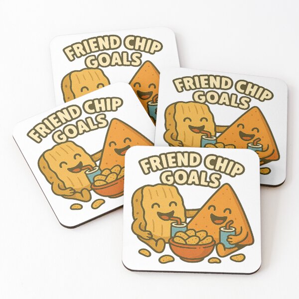 Item preview, Friend Chip Goals – Funny Potato Cartoon  designed and sold by Tater Tales.