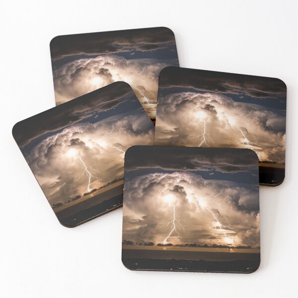 Item preview, Lightning Storm in the Distance designed and sold by K8tie-180.