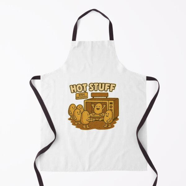 Item preview, Hot Stuff Potato Ride – Funny Potato Cartoon designed and sold by Tater Tales.