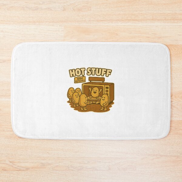 Item preview, Hot Stuff Potato Ride – Funny Potato Cartoon  designed and sold by Tater Tales.