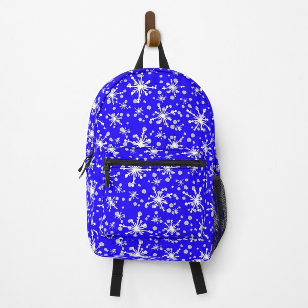 Item preview, Snowflakes Pattern On Christmas And Hanukkah Holiday Blue  designed and sold by DEC02.