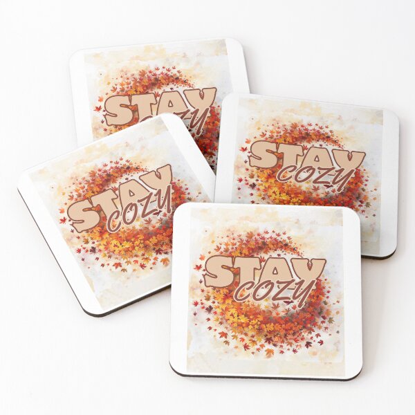 Item preview, Autumn Leaf Spiral Watercolor | Cozy Fall Wind Illustration designed and sold by Ela-graphicwiz.